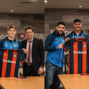 Otros dos chicos de juveniles firmaron su primer contrato con San Lorenzo