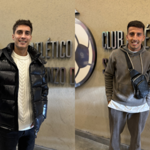 Los dos ex San Lorenzo que visitaron el Nuevo Gasómetro
