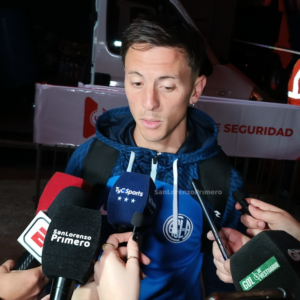 Tripichio: su debut en San Lorenzo y la bronca de no sumar de a tres en Avellaneda
