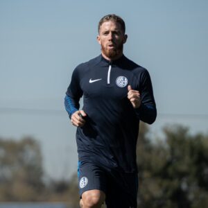 Iker Muniain y su primera práctica en el Pedro Bidegain