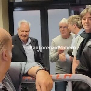 Miele volvió al Pedro Bidegain y pasó a saludar a Muniain