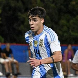Teo Pagano, nuevamente convocado para Argentina Sub 20
