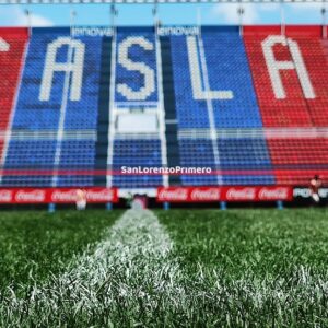 San Lorenzo comenzó con la colocación de las nuevas pantallas en el estadio