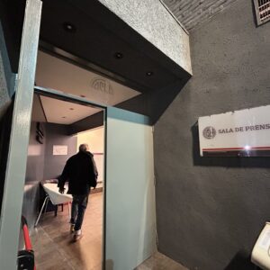 Tras los incidentes, San Lorenzo se retiró sin hablar