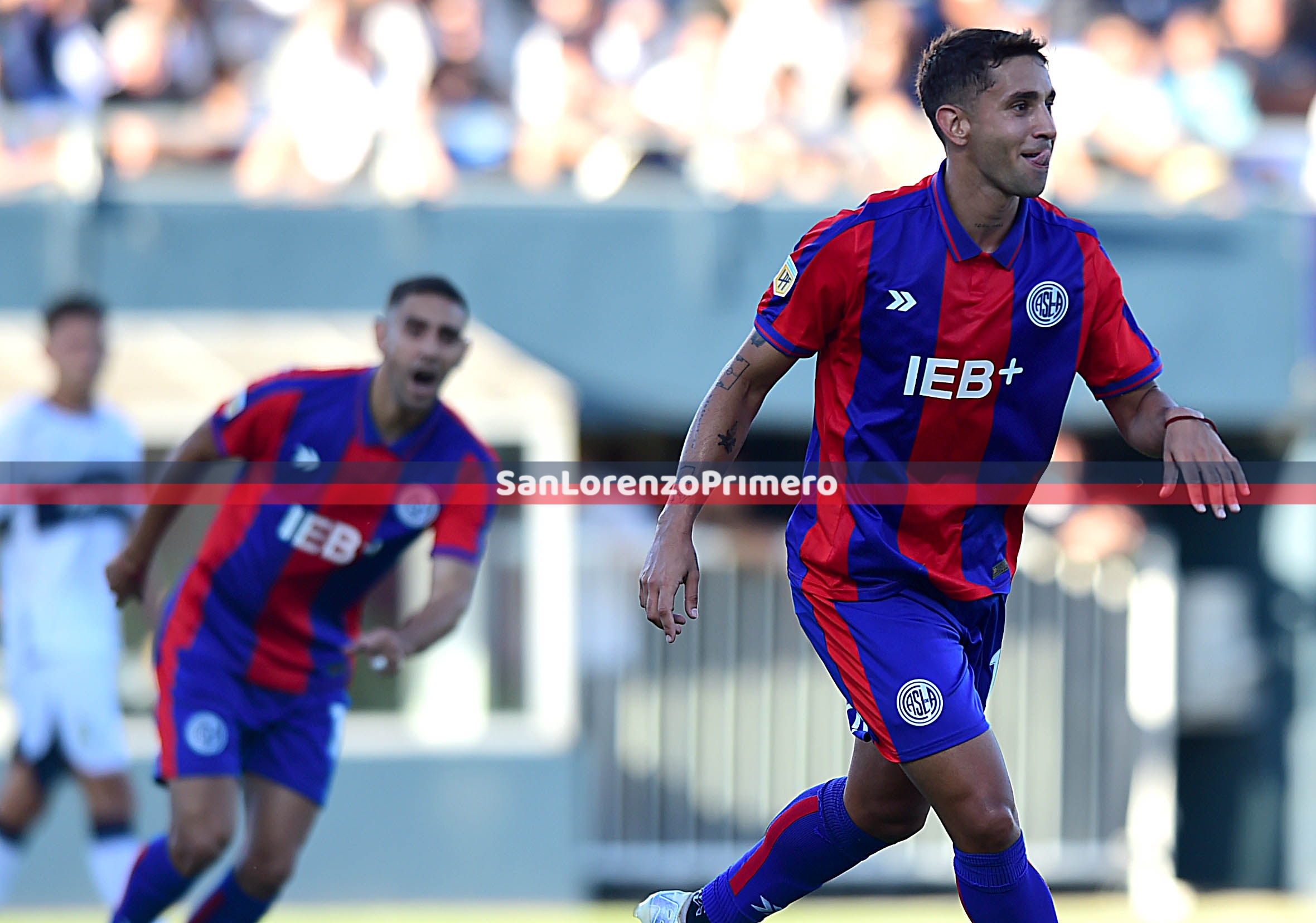 Cecchini debutó en la red con San Lorenzo y selló la victoria en La Plata | San  Lorenzo de Almagro