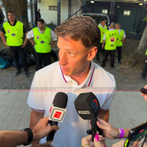 Vombergar, tras otro gol en el triunfo de San Lorenzo: “Hay que seguir por este camino”