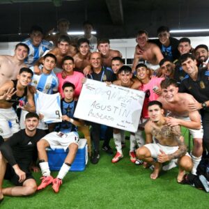 Con Rodríguez Pagano y Perruzzi en el plantel, la Sub 20 clasificó al Mundial de Chile