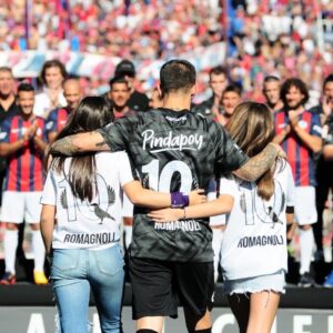 La respuesta de la mujer de Pipi Romagnoli a la chicana de Huracán