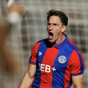 Otra vez Vombergar: el gol IEB+ del partido para San Lorenzo puntero