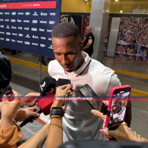 Johan Romaña: “En San Lorenzo tenemos la esperanza pelear por cosas buenas”
