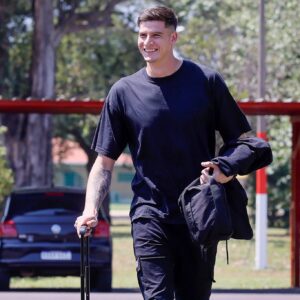 Gill partió rumbo a Paraguay para sumarse a su selección