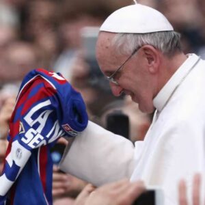 La particularidad del número de socio de San Lorenzo del Papa Francisco