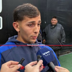Irala: “Me pegaron un poquito”