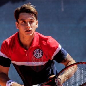 El regalo de un jugador de San Lorenzo para un tenista argentino