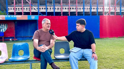 Claudio Zacarías, con San Lorenzo Primero: “Eso no fue un accidente, sino un atentado”