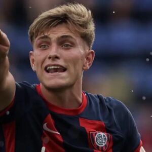 El debut de Ignacio Perruzzi con la camiseta de San Lorenzo