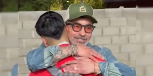 El emotivo debut de Tomás Lavezzi, hijo del Pocho