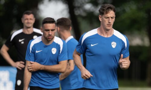 Vombergar ya se entrena con la Selección de Eslovenia