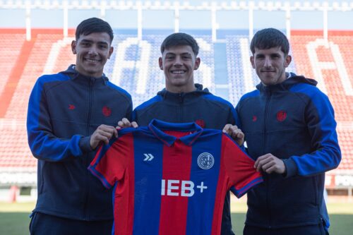 Primer contrato para tres juveniles de San Lorenzo