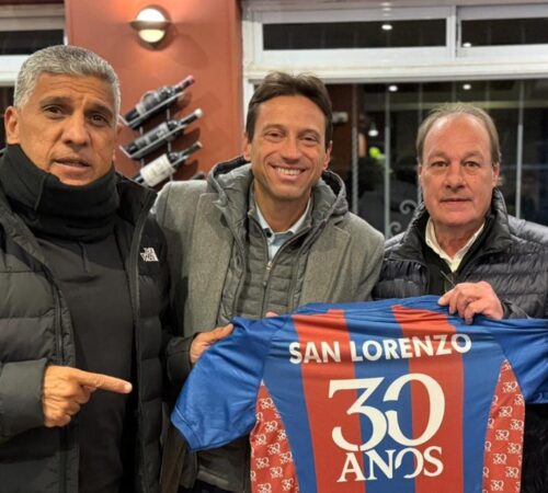 Marcelo Moretti, muy activo por los 30 años del título de San Lorenzo en 1995