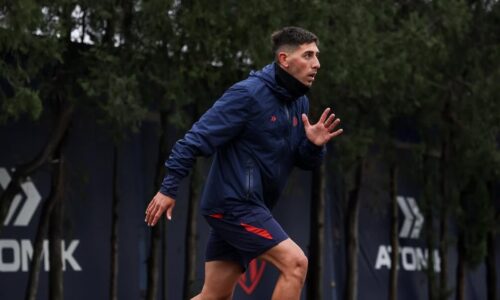 El posteo de Hernández, buscado por Boca, en la vuelta al trabajo