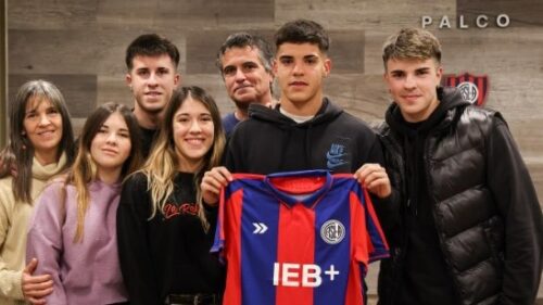 El mensaje de Facundo Gulli, posible titular con Ayude, tras firmar su primer contrato con San Lorenzo