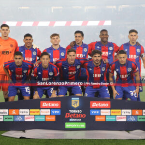 Un titular en duda para el partido con Tigre
