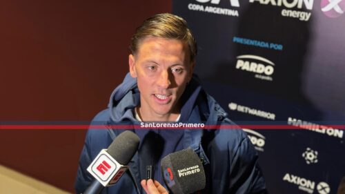 Tripichio y una fuerte declaración sobre los refuerzos de San Lorenzo