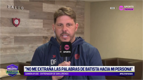 Ayude sobre la crisis institucional: “Todo lo que vive San Lorenzo es ajeno a nosotros”