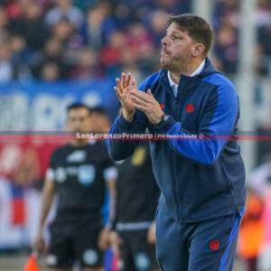 Damián Ayude ultima detalles para el partido de San Lorenzo ante Independiente