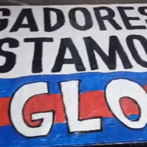 El pasacalle en apoyo al plantel en la previa del clásico