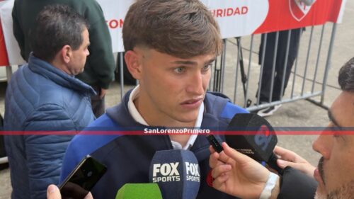 Perruzzi habló tras la igualdad de San Lorenzo ante Independiente