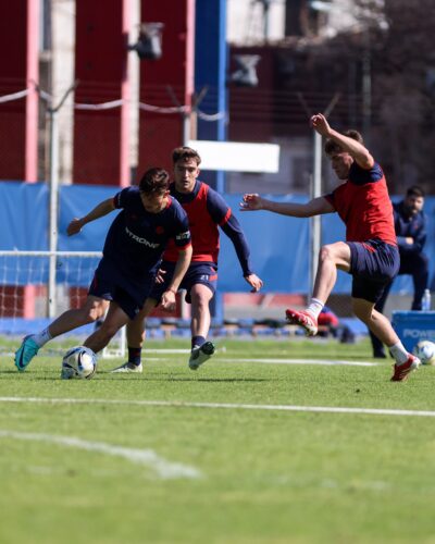 Primera prueba de Damián Ayude para el partido de San Lorenzo ante Independiente