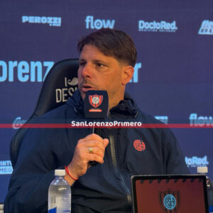 Ayude y un gran elogio para los futbolistas de San Lorenzo