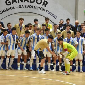 El ex San Lorenzo que logró un título internacional con la Sub 20 de futsal