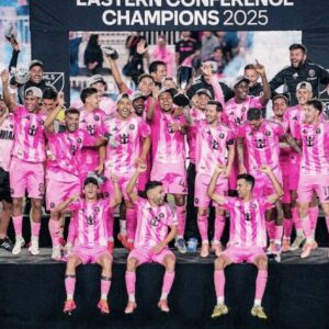 Un ex San Lorenzo campeón junto a Messi