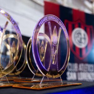 San Lorenzo y la distinción para los ganadores de los Premios Lorenzo Massa