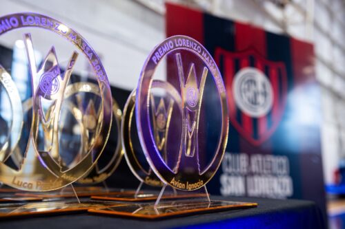 San Lorenzo y la distinción para los ganadores de los Premios Lorenzo Massa