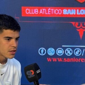 Facundo Gulli, mano a mano con SLP: “Este equipo va a dar todo por el gran objetivo”