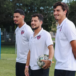 Los ex San Lorenzo que participaron de una clínica deportiva en la MLS