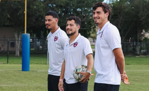 Los ex San Lorenzo que participaron de una clínica deportiva en la MLS