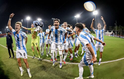 Uriel Ojeda ingresó en la clasificación de Argentina