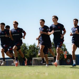 Ayude sumó a los refuerzos a los entrenamientos de San Lorenzo