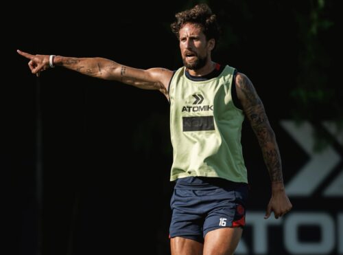 La práctica de San Lorenzo con caras nuevas. ¿se suman el sábado?