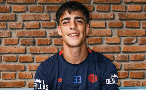 Rodríguez Pagano: “Estoy recontra capacitado para ser el lateral izquierdo de San Lorenzo”