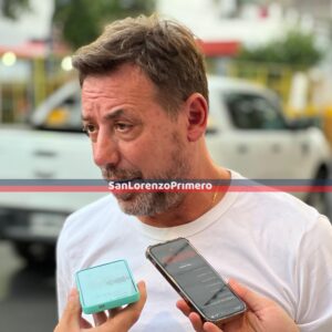 Sergio Costantino: “Cuello se va a quedar en San Lorenzo”