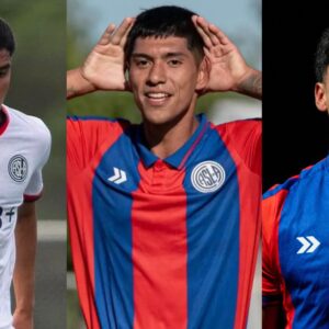 Los tres juveniles que se sumaron al plantel de Primera de San Lorenzo