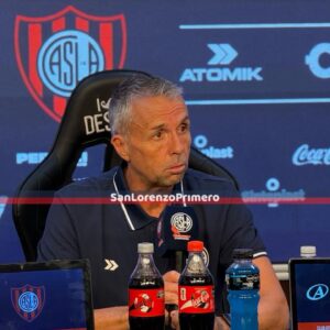 Gustavo Álvarez: “El segundo tiempo se acerca un poco más a lo que queremos”