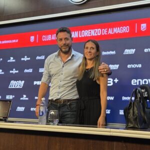 La despedida de una de las dirigentes de San Lorenzo