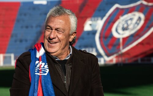 Pipo Gorosito, presente en el amistoso de San Lorenzo